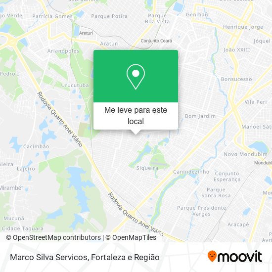 Marco Silva Servicos mapa