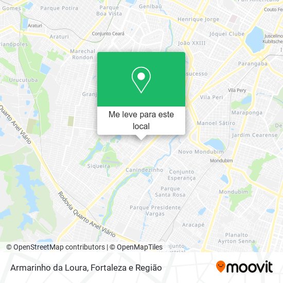 Armarinho da Loura mapa