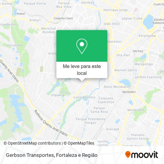 Gerbson Transportes mapa