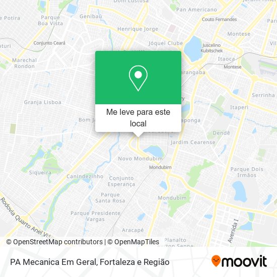 PA Mecanica Em Geral mapa