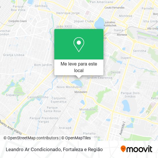 Leandro Ar Condicionado mapa