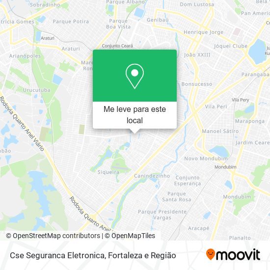 Cse Seguranca Eletronica mapa