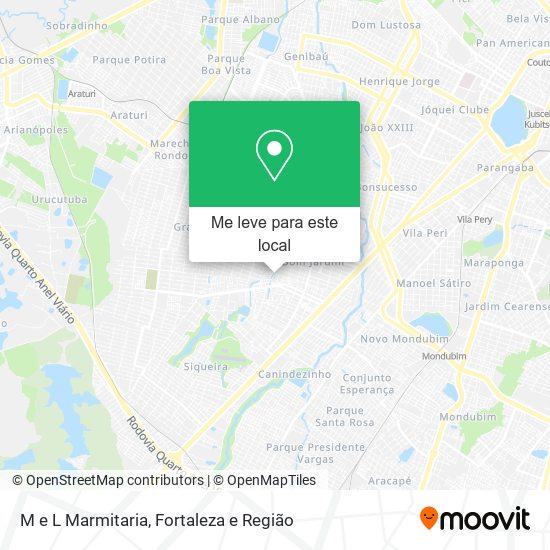 M e L Marmitaria mapa