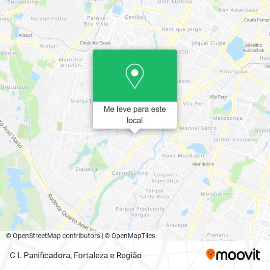 C L Panificadora mapa