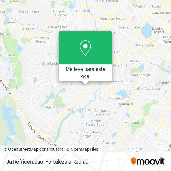 Ja Refrigeracao mapa