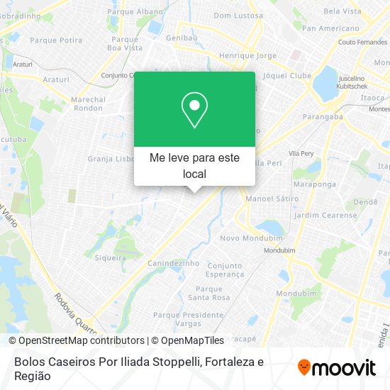 Bolos Caseiros Por Iliada Stoppelli mapa