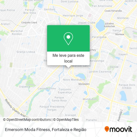 Emersom Moda Fitness mapa