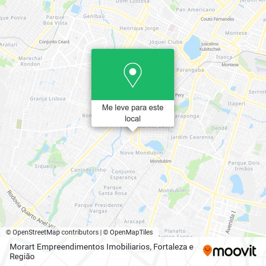 Morart Empreendimentos Imobiliarios mapa