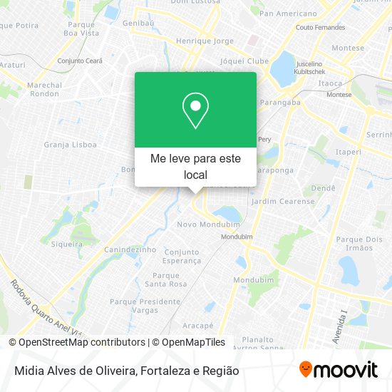 Midia Alves de Oliveira mapa