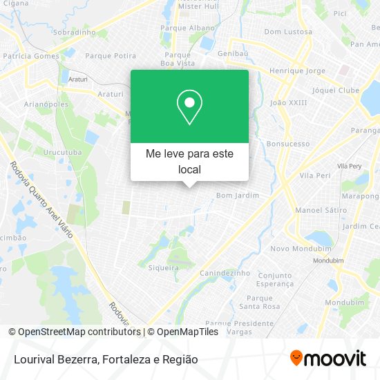 Lourival Bezerra mapa