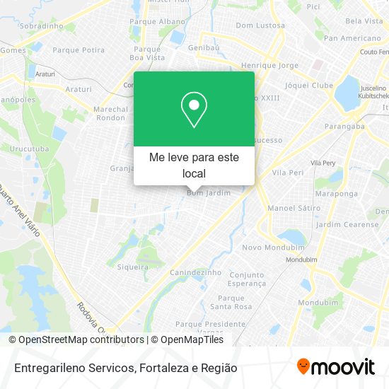 Entregarileno Servicos mapa