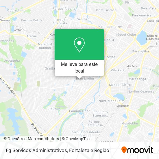 Fg Servicos Administrativos mapa