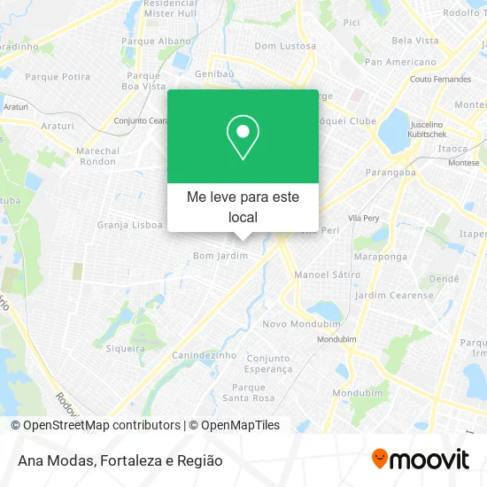Ana Modas mapa