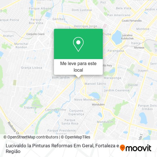 Lucivaldo la Pinturas Reformas Em Geral mapa