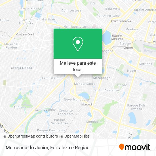 Mercearia do Junior mapa