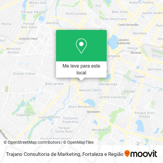 Trajano Consultoria de Marketing mapa