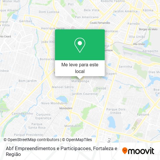 Abf Empreendimentos e Participacoes mapa