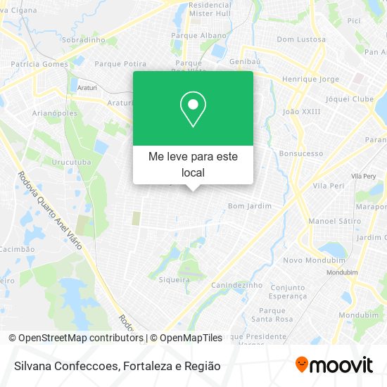 Silvana Confeccoes mapa