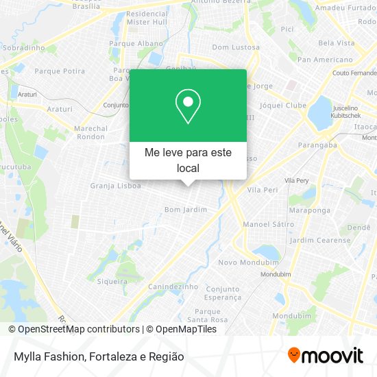 Mylla Fashion mapa