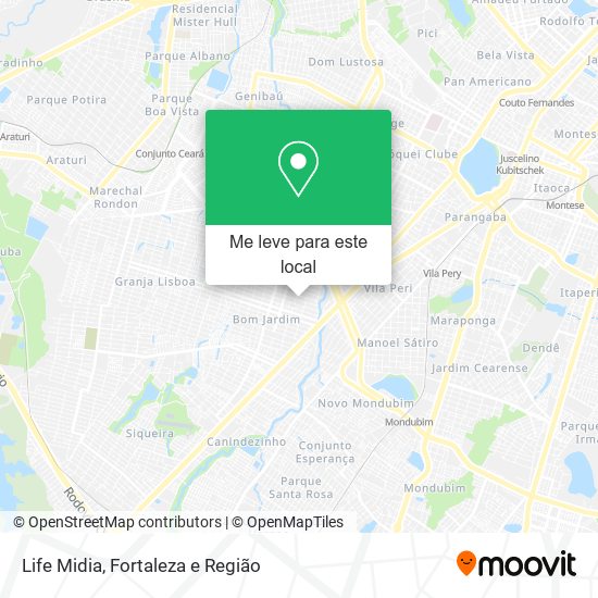 Life Midia mapa