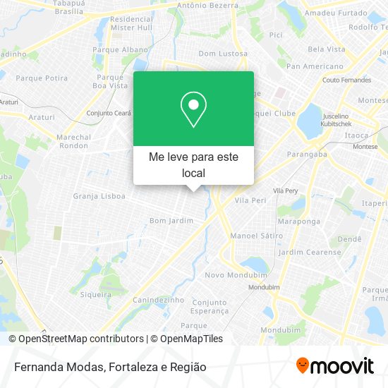 Fernanda Modas mapa