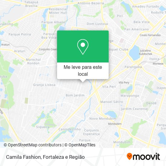 Camila Fashion mapa