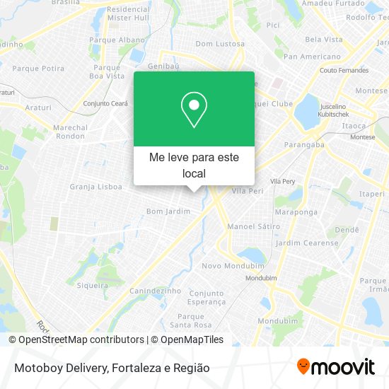 Motoboy Delivery mapa