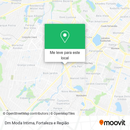 Dm Moda Intima mapa