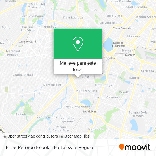 Filles Reforco Escolar mapa