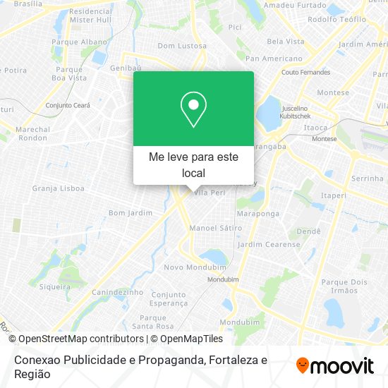 Conexao Publicidade e Propaganda mapa