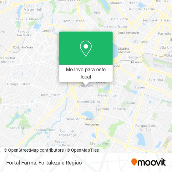 Fortal Farma mapa