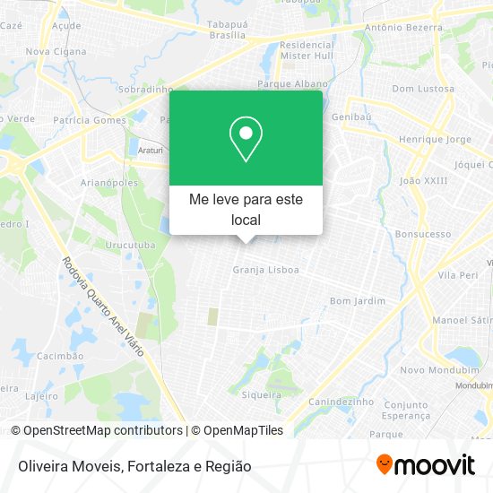 Oliveira Moveis mapa