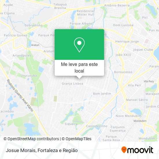 Josue Morais mapa