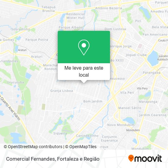 Comercial Fernandes mapa