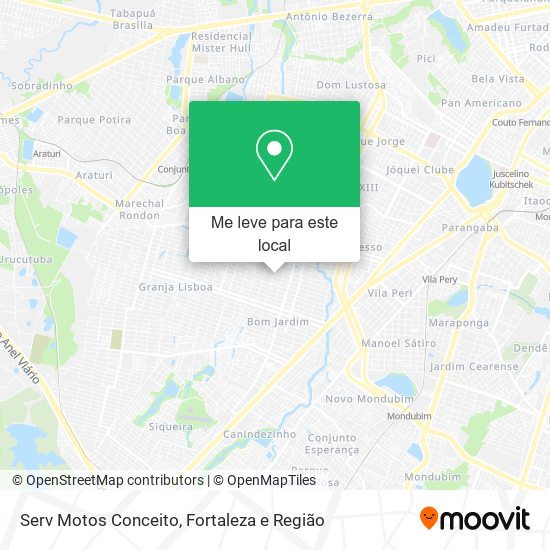 Serv Motos Conceito mapa