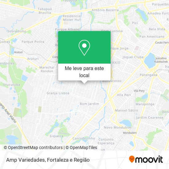 Amp Variedades mapa