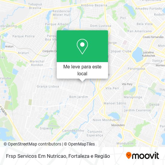 Frsp Servicos Em Nutricao mapa