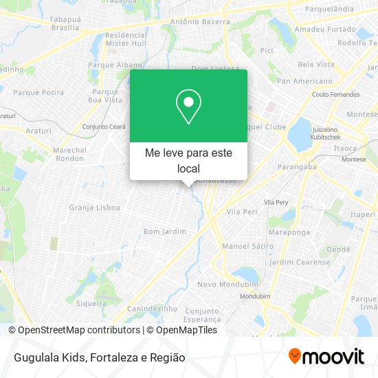 Gugulala Kids mapa