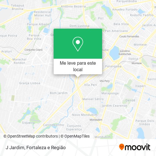 J Jardim mapa