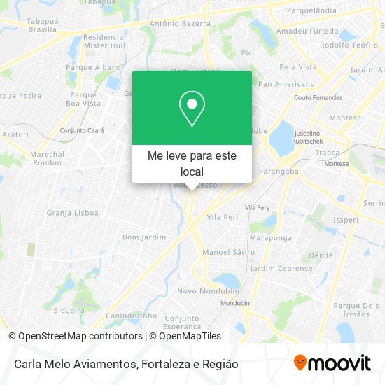 Carla Melo Aviamentos mapa