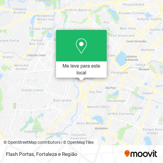 Flash Portas mapa