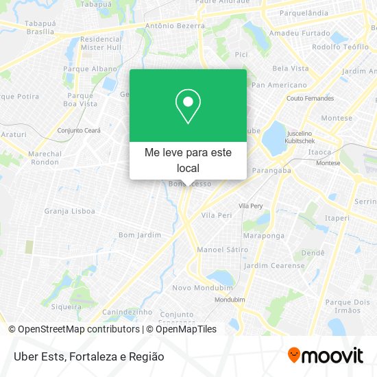 Uber Ests mapa