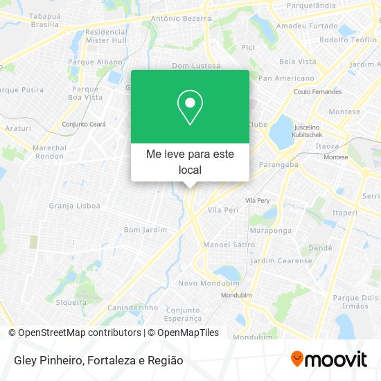 Gley Pinheiro mapa