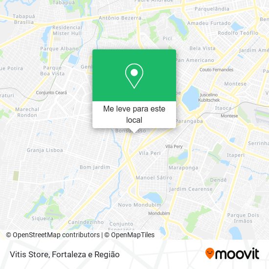 Vitis Store mapa