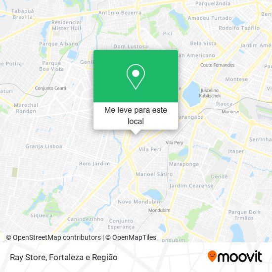 Ray Store mapa