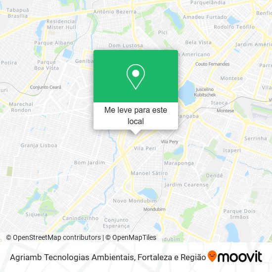 Agriamb Tecnologias Ambientais mapa