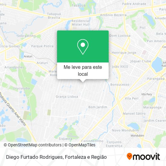 Diego Furtado Rodrigues mapa