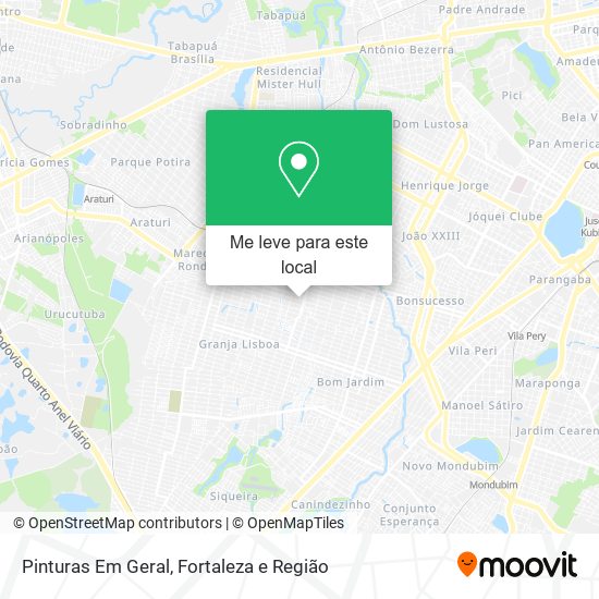 Pinturas Em Geral mapa