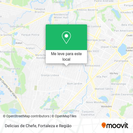 Delicias de Chefe mapa