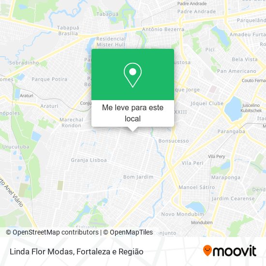 Linda Flor Modas mapa